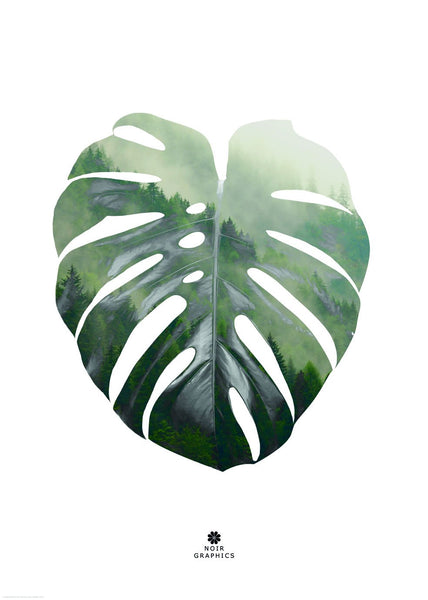 Monstera Leaf | Plakatbrett