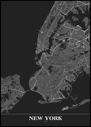 New York Black | Plakatbrett