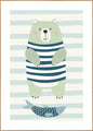Nordischer Bär | Plakatbrett