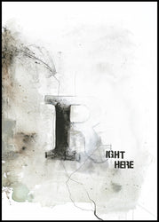 Genau hier | POSTERBAND