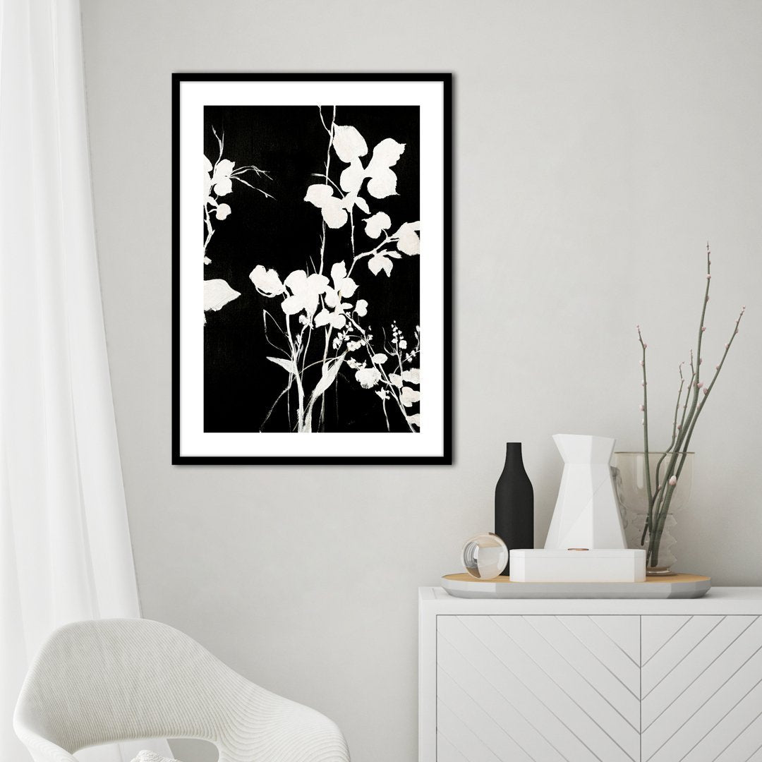 Silhouette Blätter 1 | POSTER