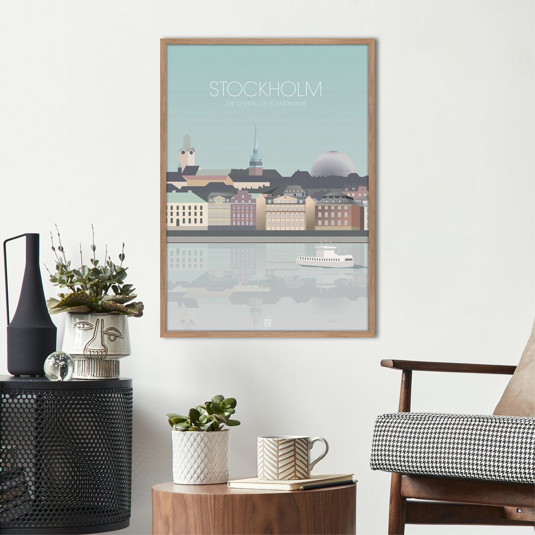 Hauptstadt Stockholm | POSTER