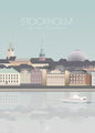 Hauptstadt Stockholm | POSTER