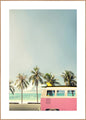 Surfbus rosa | POSTERBAND