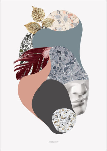 Terrazzo-Amöbe 2 | POSTER