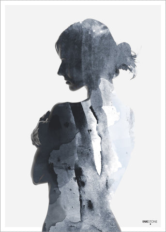 Frau in Blue 2 | POSTER
