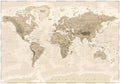 WorldMap vintage | POSTER