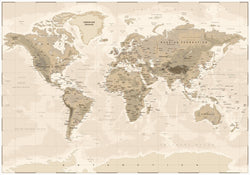 WorldMap vintage | POSTER