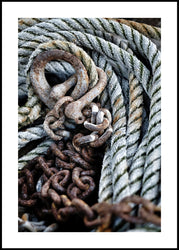 Blaues Seil | Plakatbrett