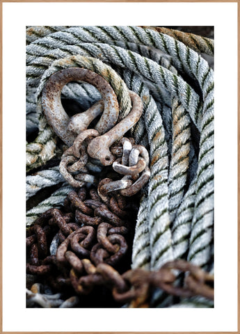 Blaues Seil | Plakatbrett