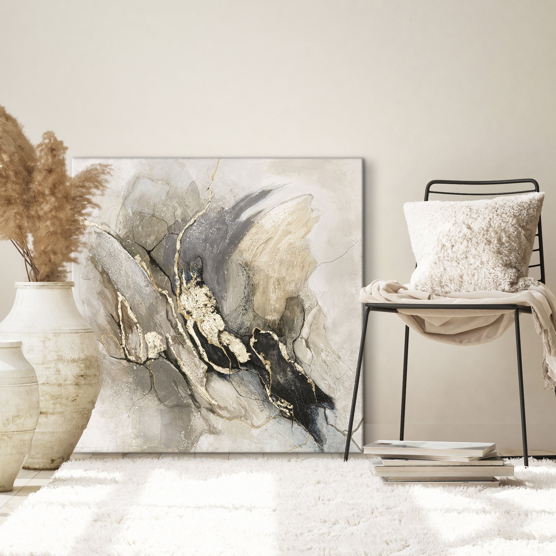 Brodery / 100x100 cm | Wertmalerei