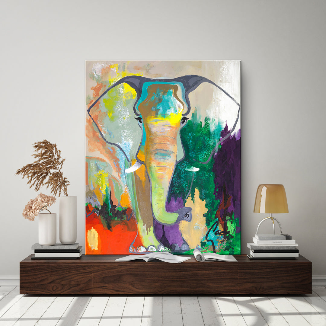 Gade / Elephant Dream | Handgefertigtes Gemälde