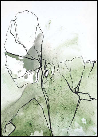 Blumenlinie 1 | Plakatbrett