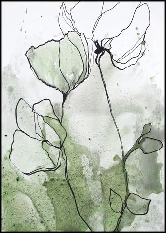 Blumenlinie 2 | Plakatbrett