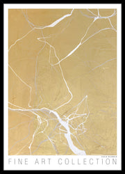 Gold Marmor | Kunstbrett