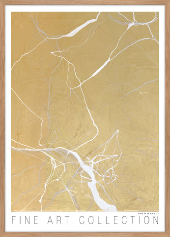Gold Marmor | Kunstbrett
