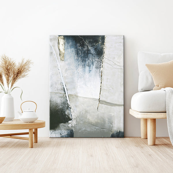 Golden Blue 1 / 90x120 cm | Wertmalerei