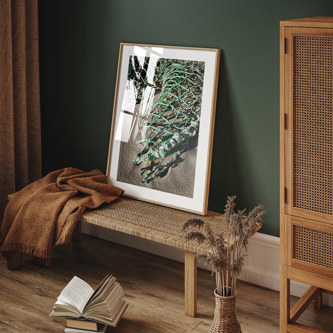 Netz in Sand | POSTER