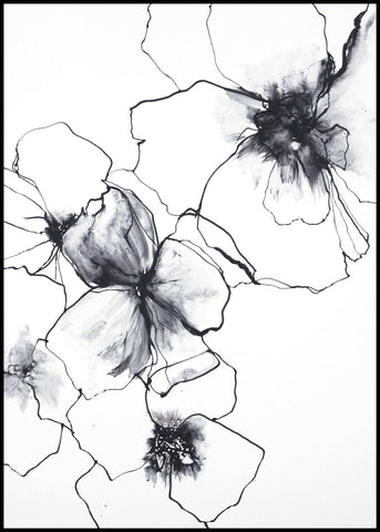 Blumenlinie 2 | Plakatbrett