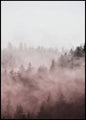 Nebeliges Rot | POSTERBAND