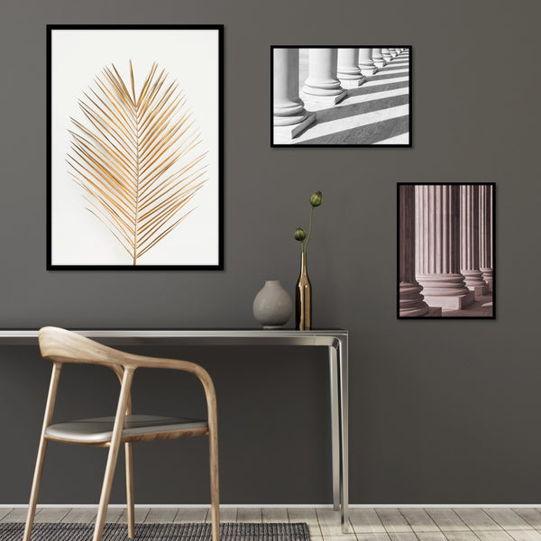 Palmblatt Gold | POSTER