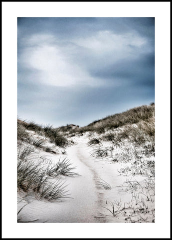 Der Weg | Gerahmtes Druck