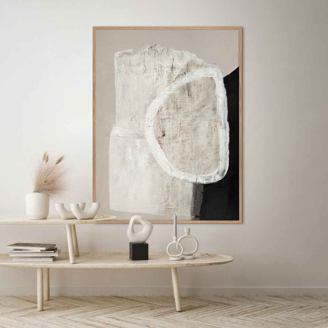 Weißer Stein | Designmalerei