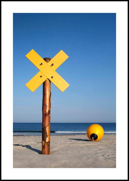 Gelb und Blau | Plakatbrett