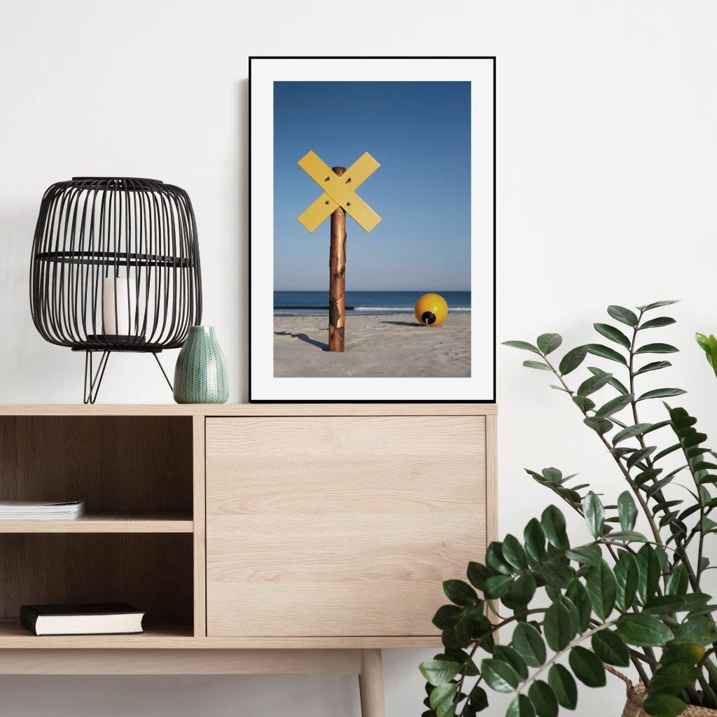 Gelb und Blau | Plakatbrett